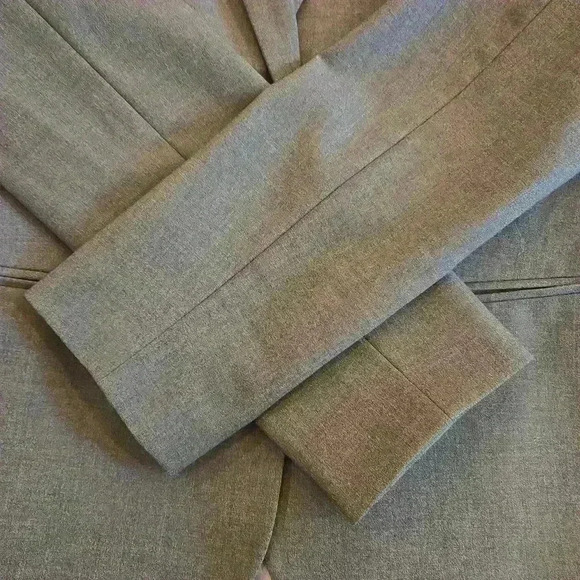 Calvin Klein One Button Blazer Grey size 4 - Picture 4 of 11